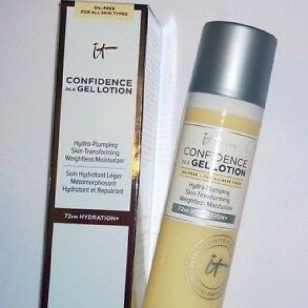 🆕 It Cosmetics Confidence In A Gel Lotion 75mL / 2.5 oz $42.00 NIB